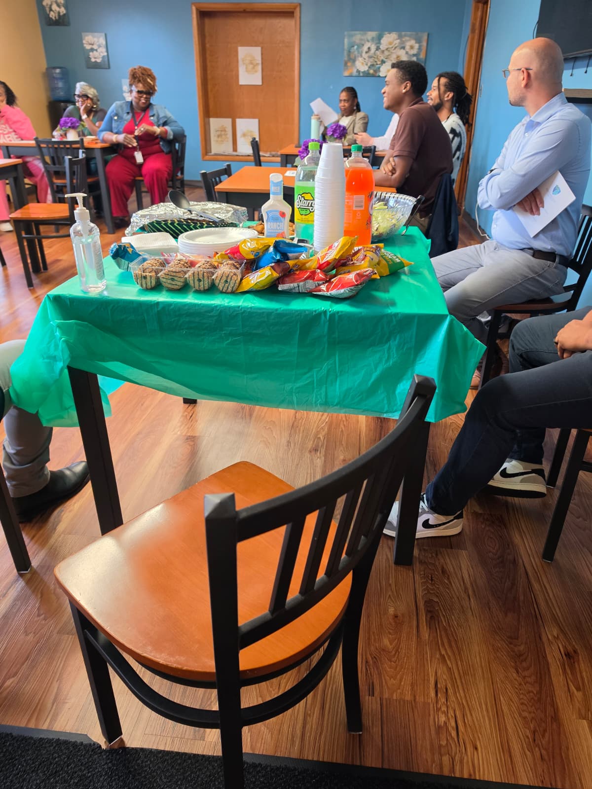 Cambridge Tower community health event, photo 4