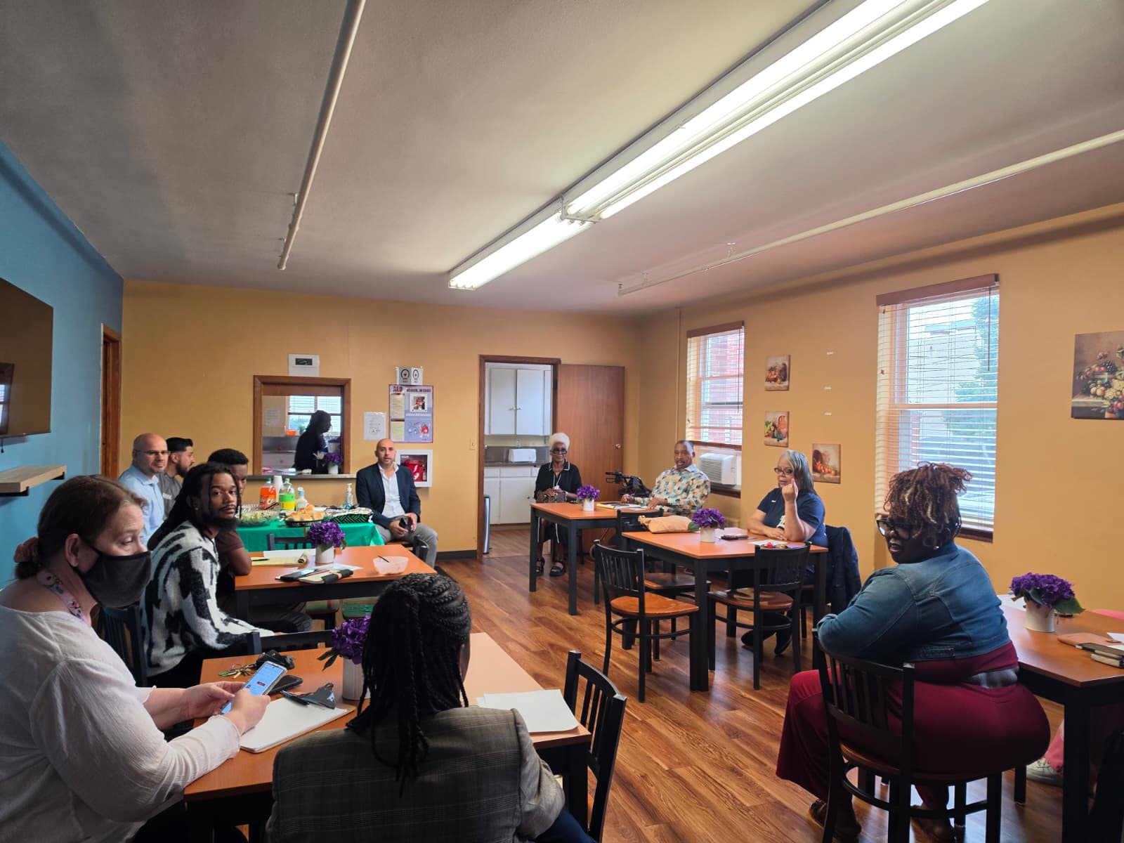 Cambridge Tower community health event, photo 5