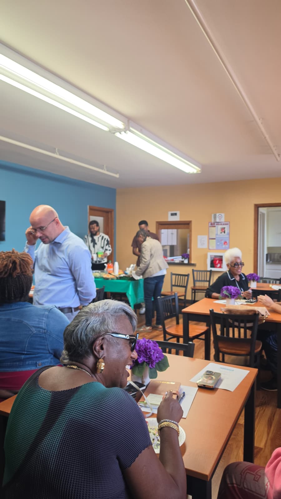 Cambridge Tower community health event, photo 3