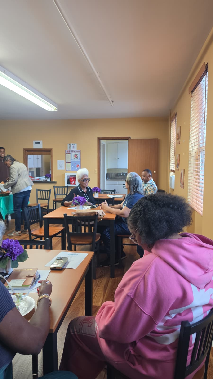 Cambridge Tower community health event, photo 2